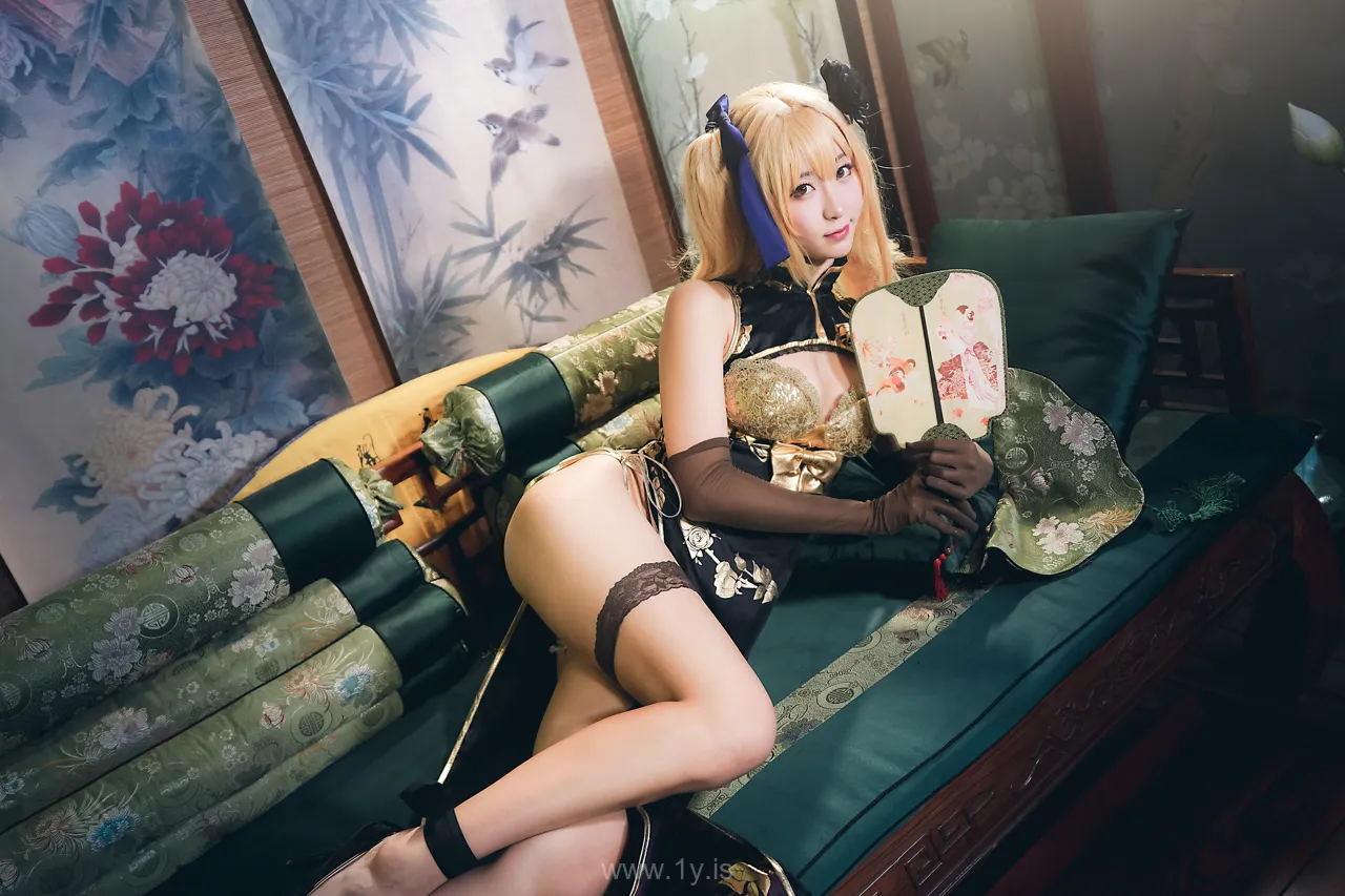 Coser@黑川 NO.018 Irresistible Asian Homebody Girl 金莲